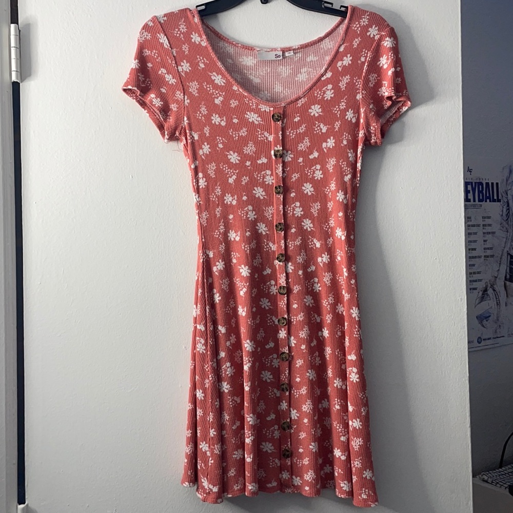 SO pink flower dress